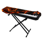 Lava Print Piano Keyboard Cover