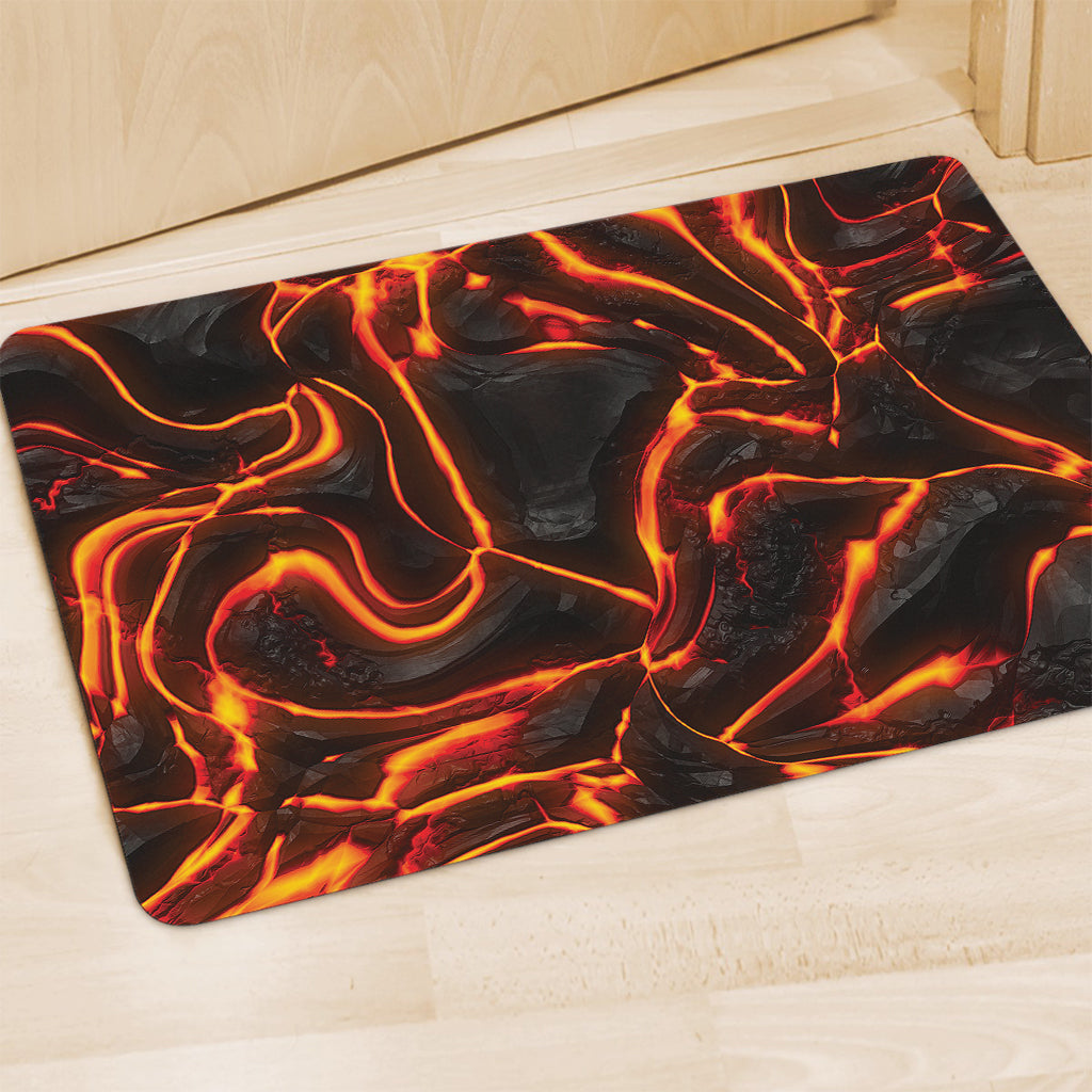 Lava Print Polyester Doormat