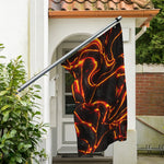 Lava Print Polyester Flag