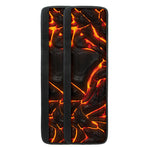 Lava Print Refrigerator Handle Covers