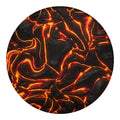 Lava Print Round Blanket