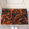 Lava Print Rubber Doormat