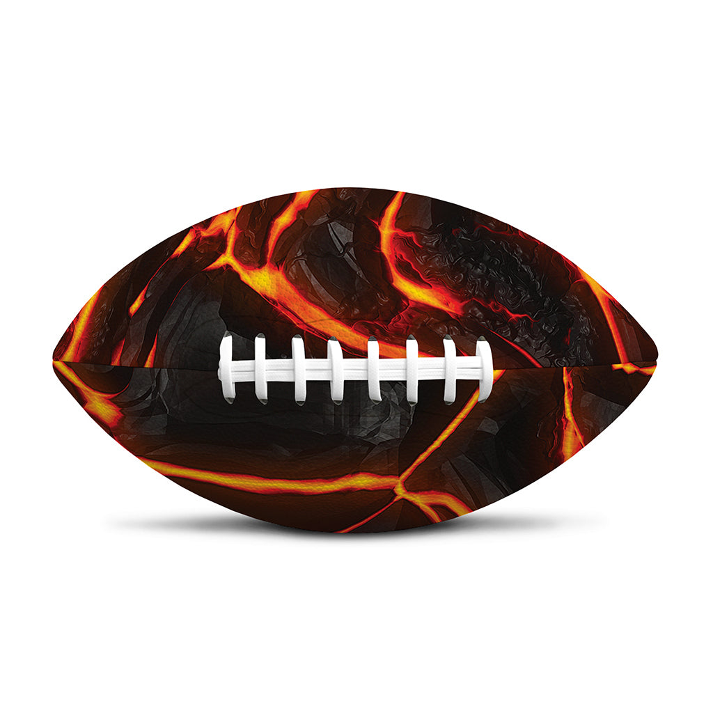 Lava Print Rugby Ball