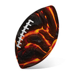 Lava Print Rugby Ball