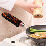 Lava Print Skillet Handle Cover