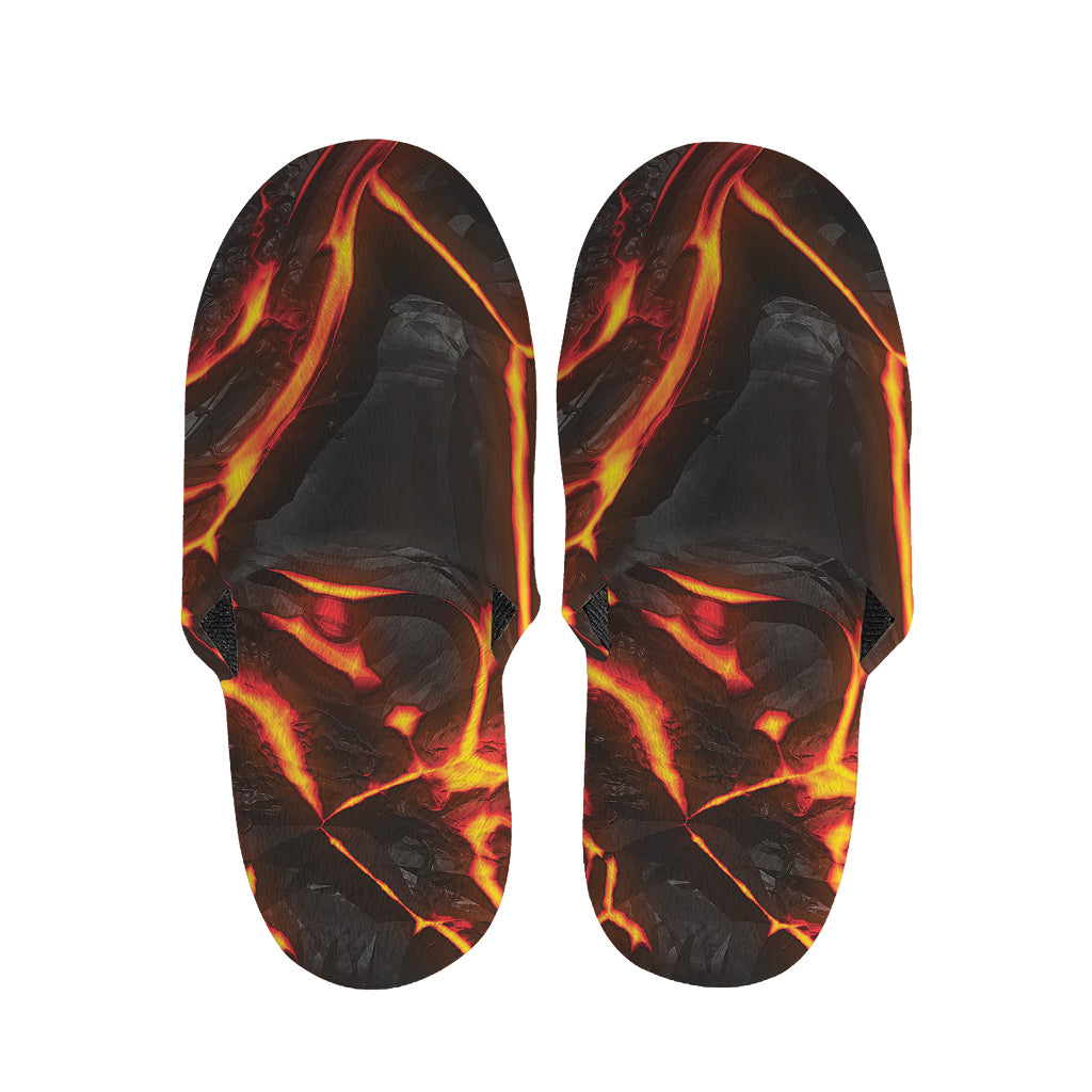 Lava Print Slippers