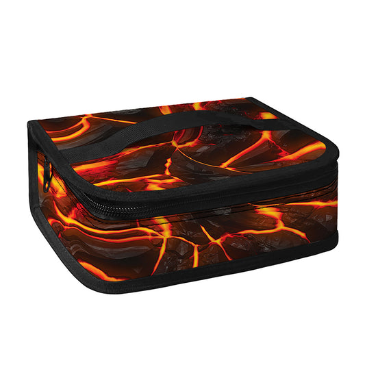 Lava Print Small Lunch Bag