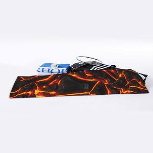 Lava Print Sports Towel