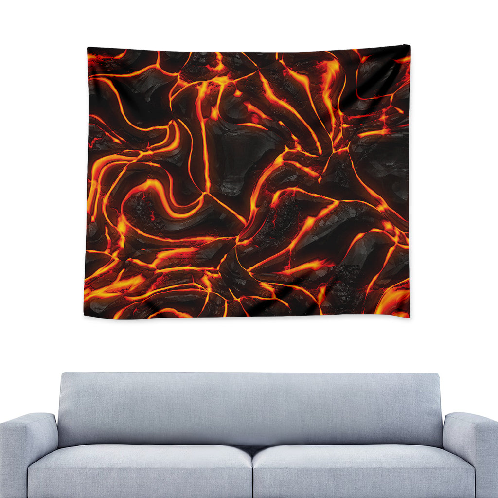 Lava Print Tapestry