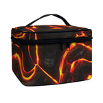 Lava Print Travel Makeup Bag