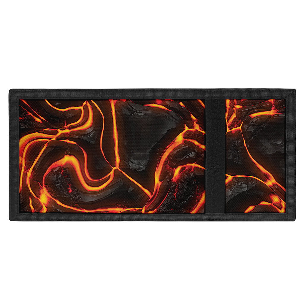Lava Print Trifold Wallet