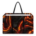 Lava Print Utility Tote Bag