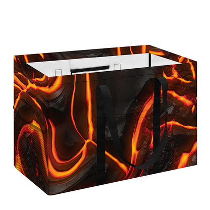 Lava Print Utility Tote Bag