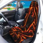 Lava Print Waterproof Car Seat Cover