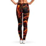 Lava Print Women's Leggings
