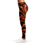 Lava Print Women's Leggings