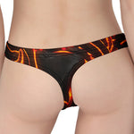 Lava Print Women's Thong