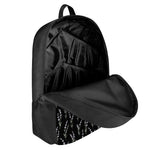 Lavender Flowers Pattern Print 17 Inch Backpack