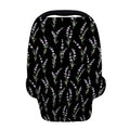 Lavender Flowers Pattern Print Baby Seat Cover