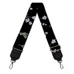 Lavender Flowers Pattern Print Bag Strap