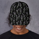 Lavender Flowers Pattern Print Baseball Cap
