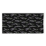 Lavender Flowers Pattern Print Beach Towel