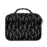 Lavender Flowers Pattern Print Briefcase Bible Bag