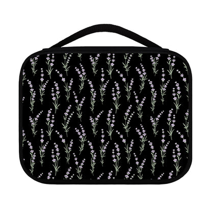 Lavender Flowers Pattern Print Classic Bible Case