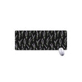 Lavender Flowers Pattern Print Extended Mouse Pad