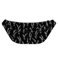 Lavender Flowers Pattern Print Fanny Pack