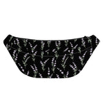 Lavender Flowers Pattern Print Fanny Pack