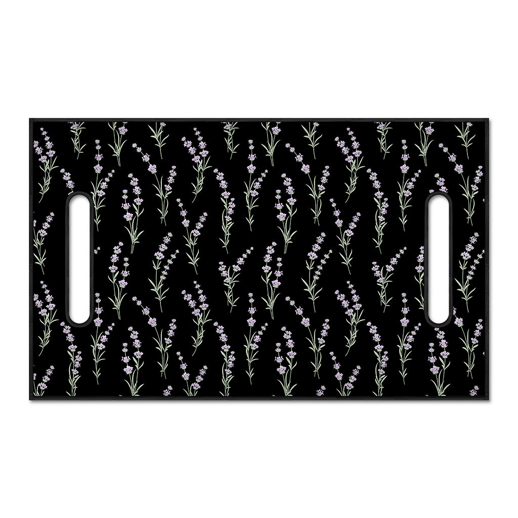 Lavender Flowers Pattern Print Golf Cart Seat Cover