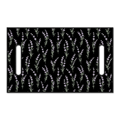 Lavender Flowers Pattern Print Golf Cart Seat Cover