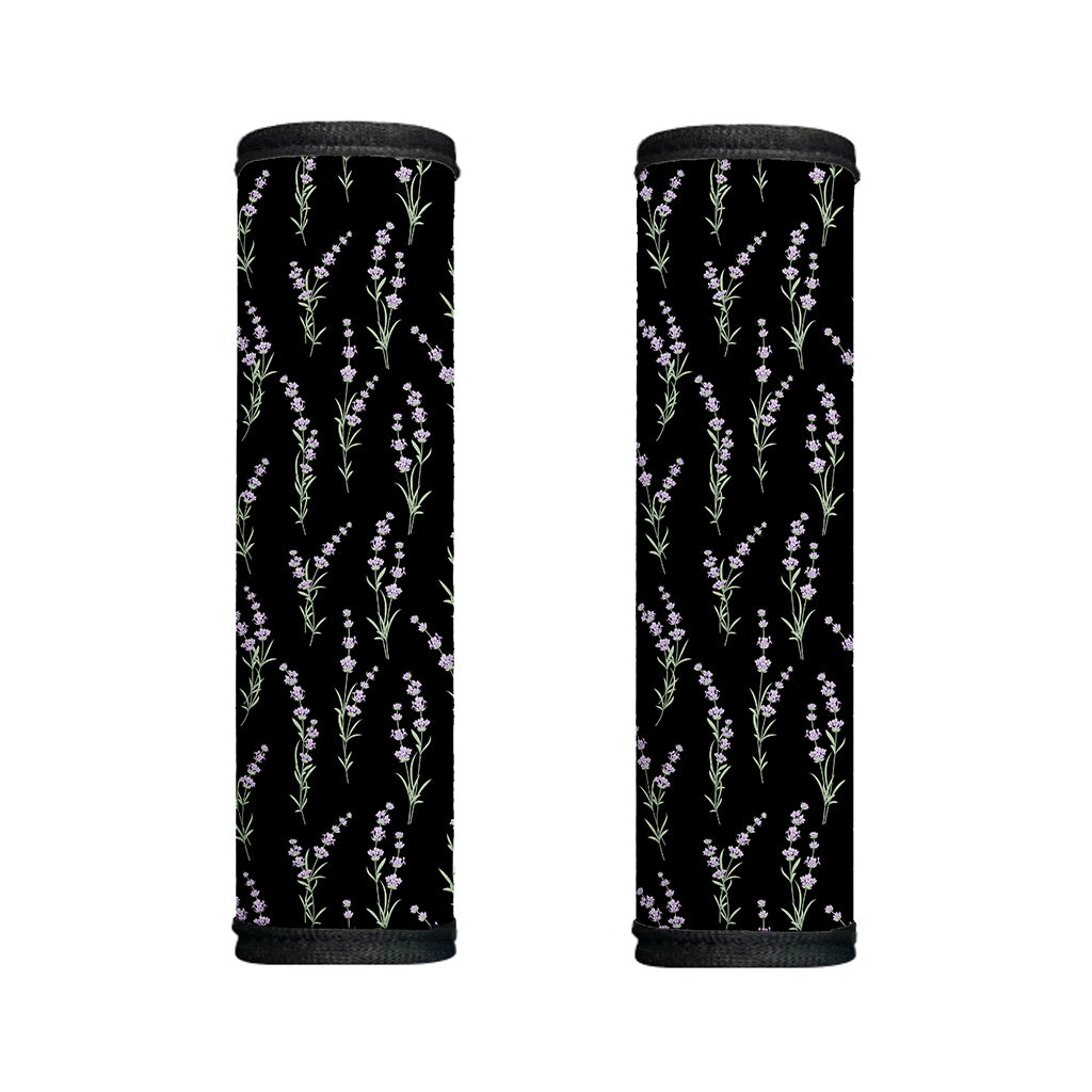 Lavender Flowers Pattern Print Handle Covers