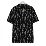 Lavender Flowers Pattern Print Hawaiian Shirt