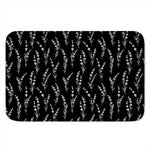 Lavender Flowers Pattern Print Indoor Door Mat