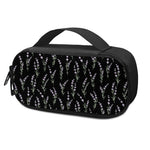 Lavender Flowers Pattern Print Insulin Cooler Travel Case