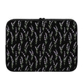 Lavender Flowers Pattern Print Laptop Sleeve