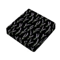 Lavender Flowers Pattern Print Outdoor Seat Cushion Cover