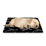 Lavender Flowers Pattern Print Pet Cooling Mat Cover