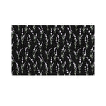 Lavender Flowers Pattern Print Polyester Flag