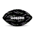 Lavender Flowers Pattern Print Rugby Ball
