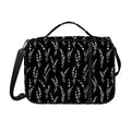 Lavender Flowers Pattern Print Shoulder Strap Bible Bag