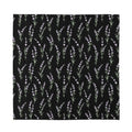 Lavender Flowers Pattern Print Silk Bandana