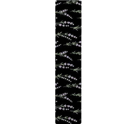 Lavender Flowers Pattern Print Table Runner