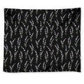 Lavender Flowers Pattern Print Tapestry