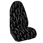 Lavender Flowers Pattern Print Waterproof Car Seat Cover