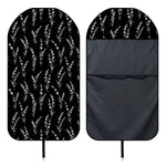 Lavender Flowers Pattern Print Waterproof Car Seat Cover