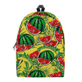 Leaf Watermelon Pieces Pattern Print School Backpack