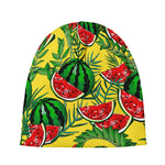 Leaf Watermelon Pieces Pattern Print Beanie